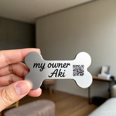 Meu Dono Osso QR Tag